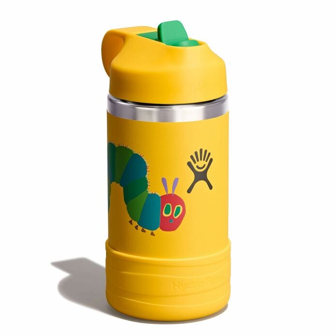 kids-12-oz-bottle-world-of-eric-carletm-e4 le26-w12-1000-kids-12-oz-wide-straw-cap-and-boot-yellow-caterpillar-angled_1.jpg